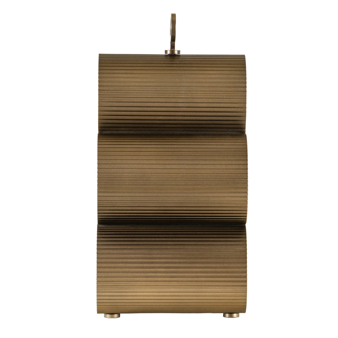 Belvedere Smoked Gold 5 Bottle Wine Rack