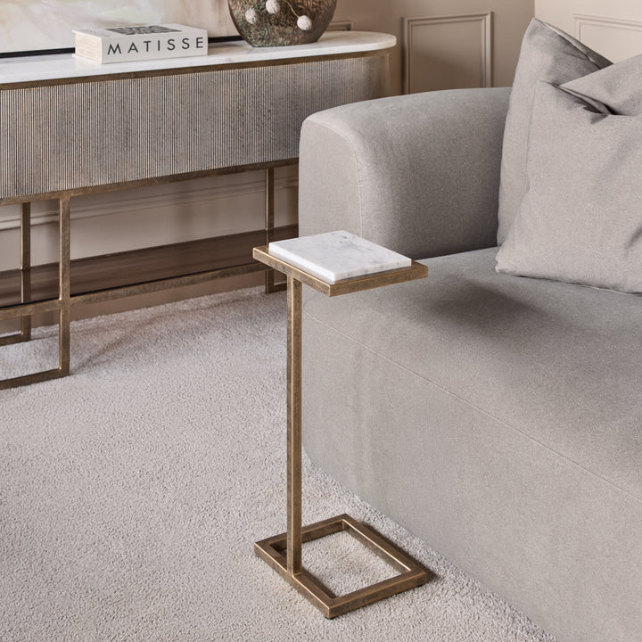 Alicia Accent Table - Banswara Marble