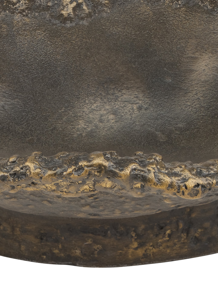 Basalt Decorative Aluminium Bowl