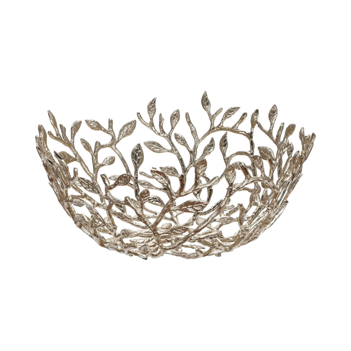 Floret Champagne Gold Brass Bowl