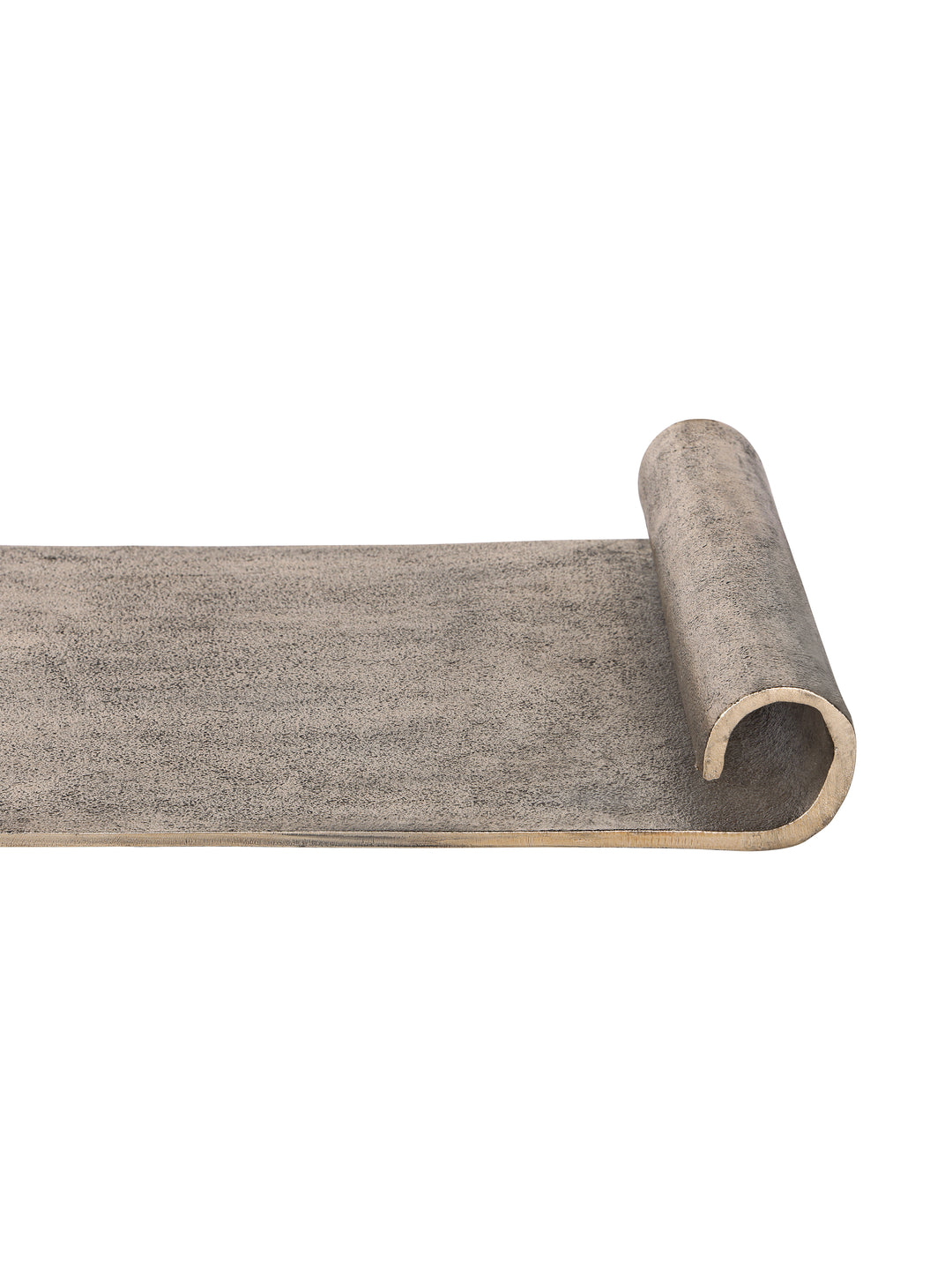 Hillcrest Scroll Antique Gold Aluminium Tray