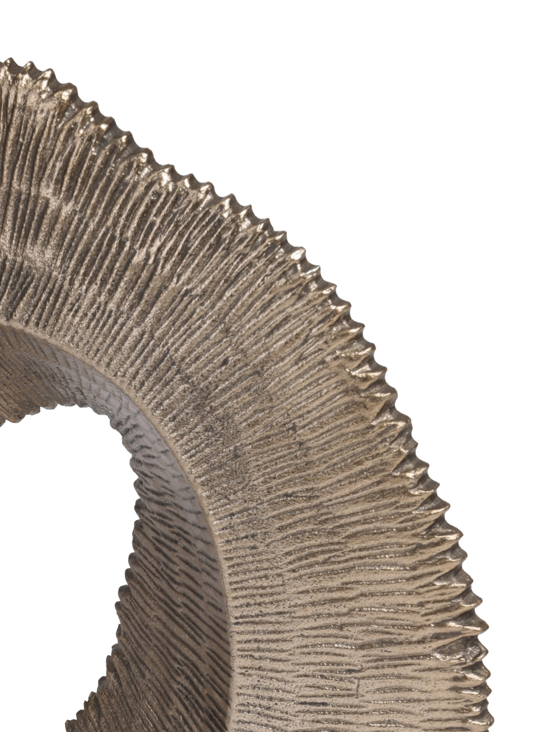 Hillcrest Antique Gold Aluminium Sculpture