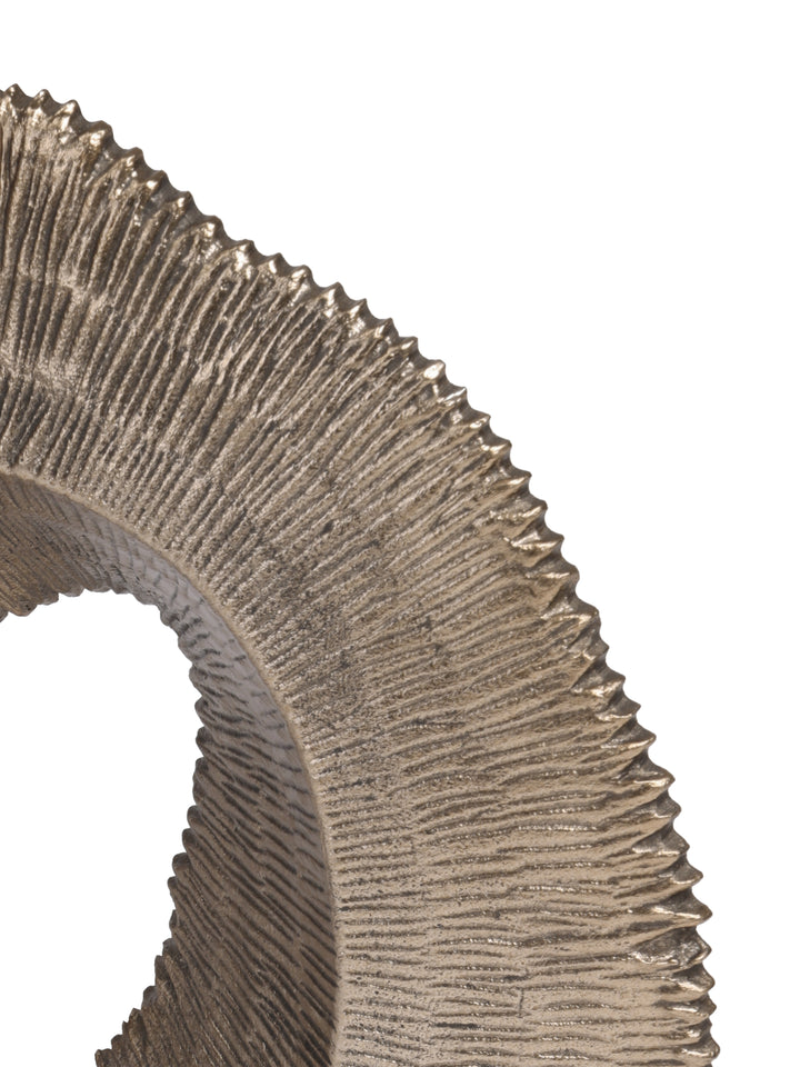 Hillcrest Antique Gold Aluminium Sculpture