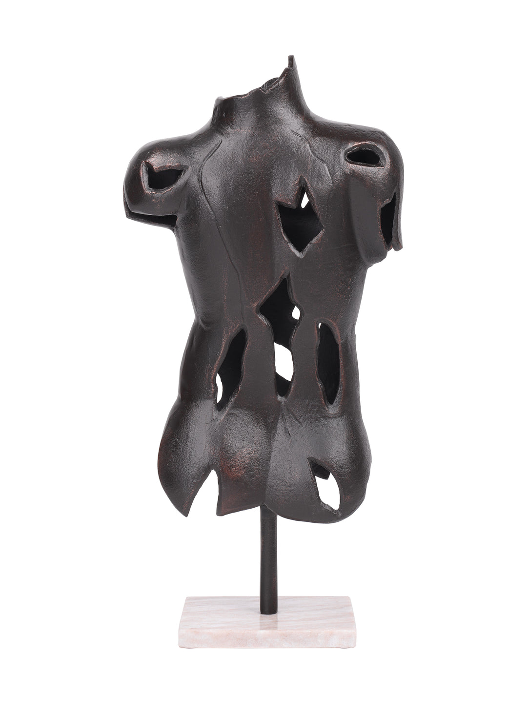 Stanton Torso Antique Black Aluminium Sculpture
