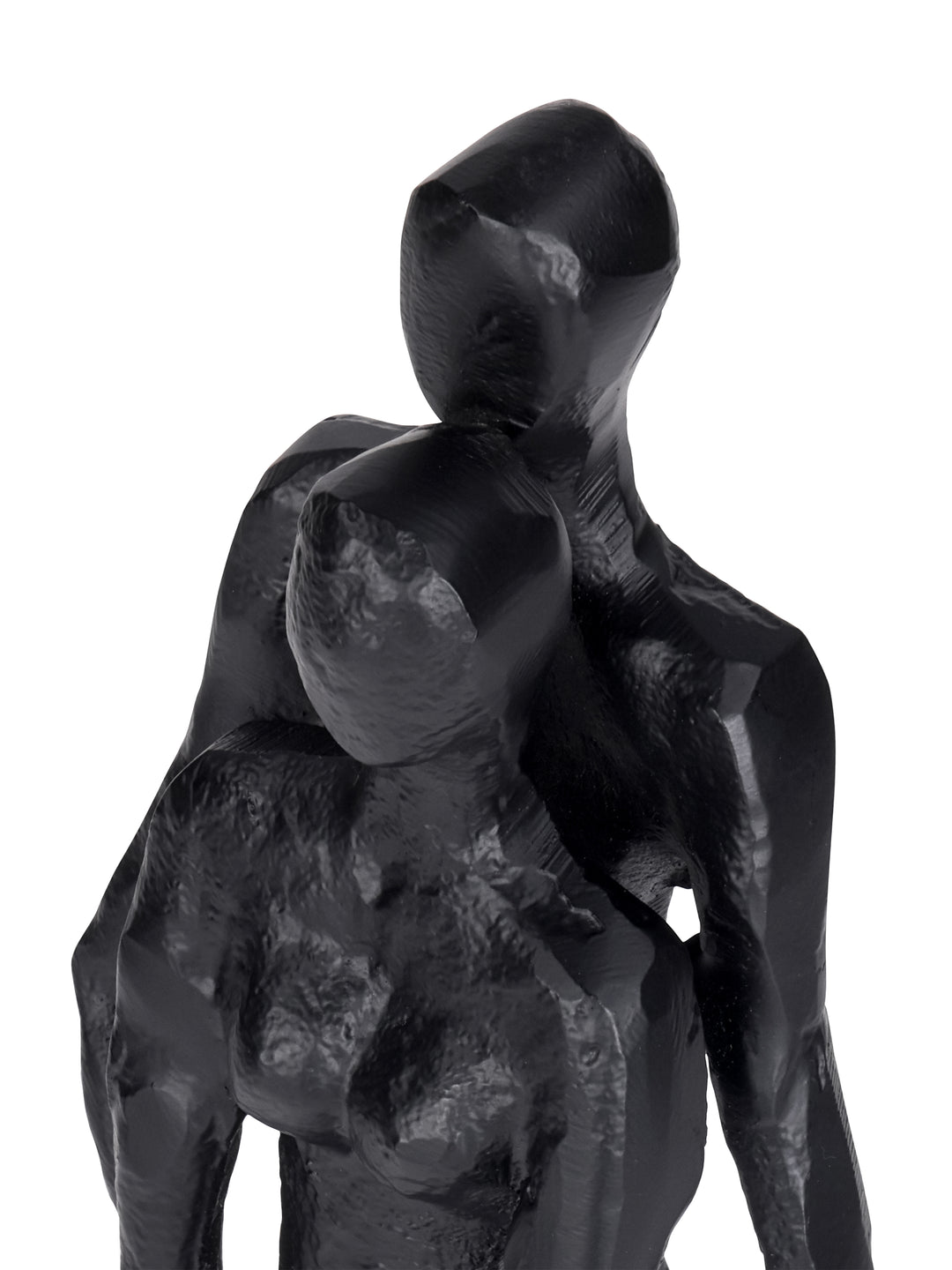 Embrace Couple Black Aluminium Sculpture
