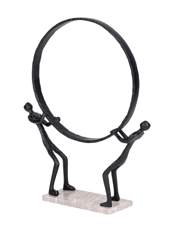 Balance Black Aluminium Sculpture