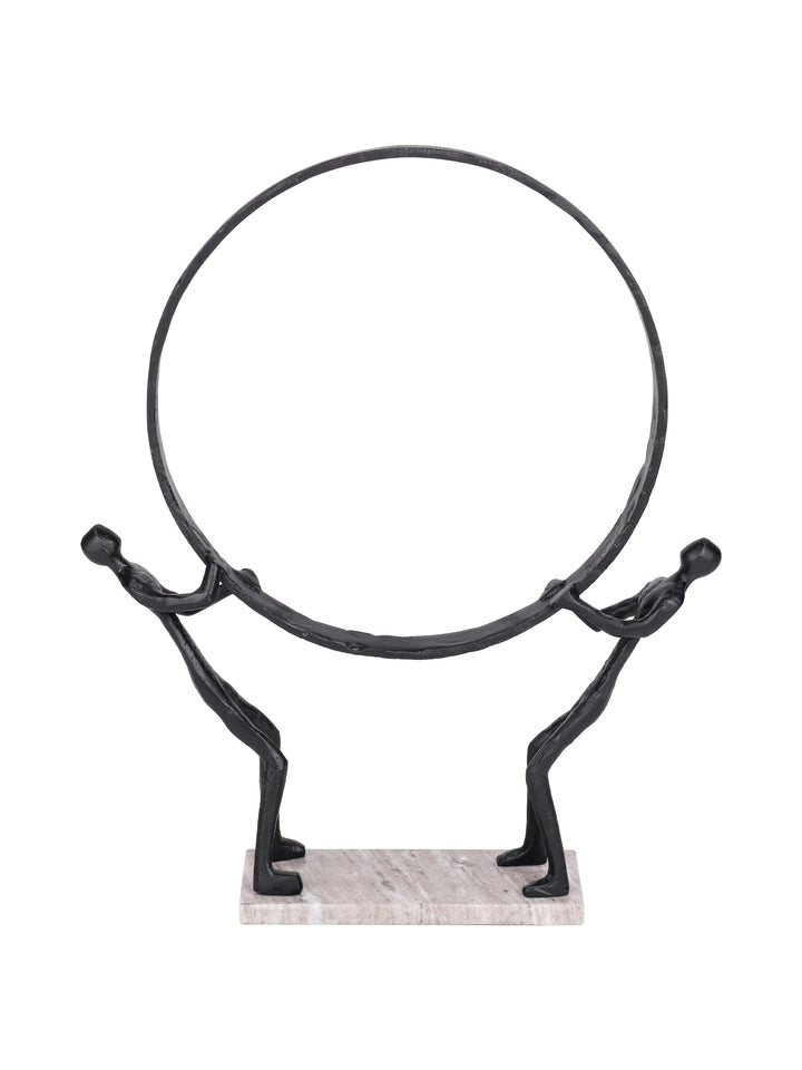 Balance Black Aluminium Sculpture