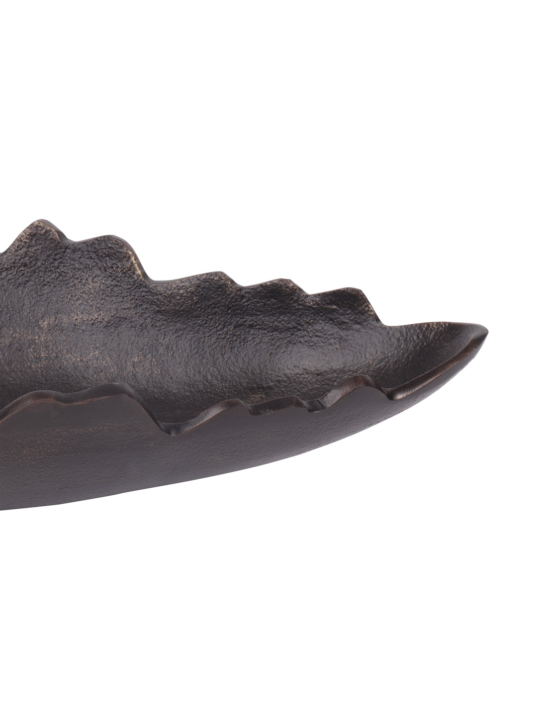Maris Antique Black Aluminium Long Dish
