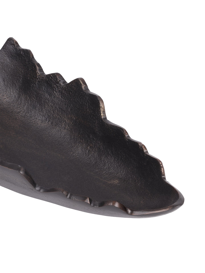 Maris Antique Black Aluminium Long Dish