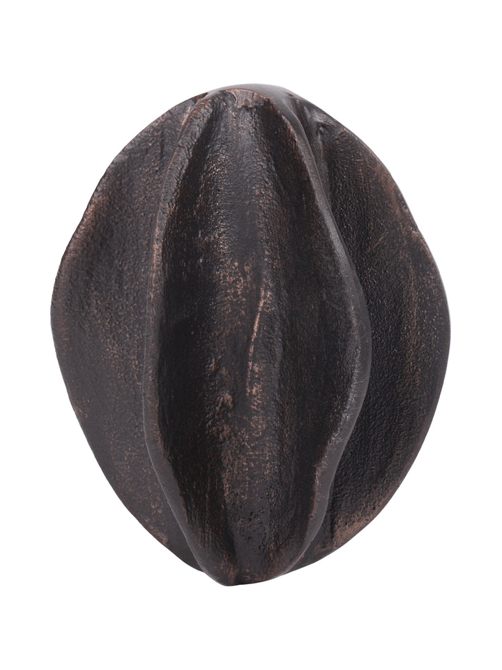 Maris Seed Pod Antique Black Aluminium Sculpture