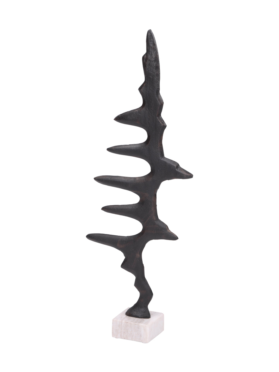Pulse Antique Black Aluminium Sculpture
