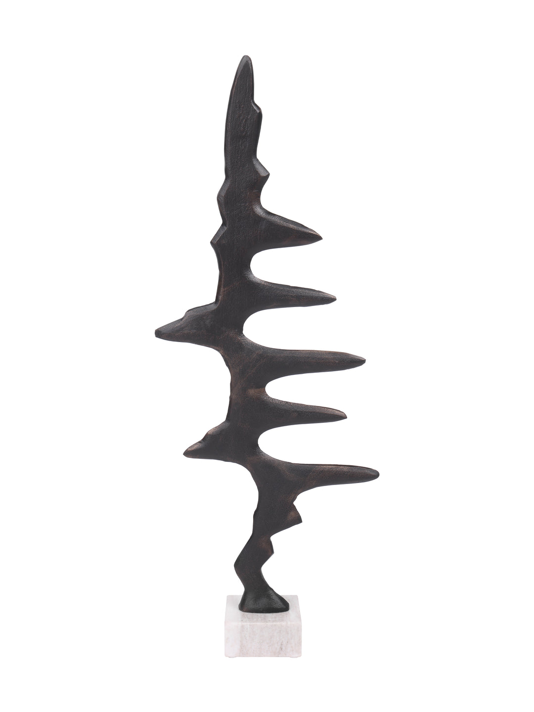 Pulse Antique Black Aluminium Sculpture