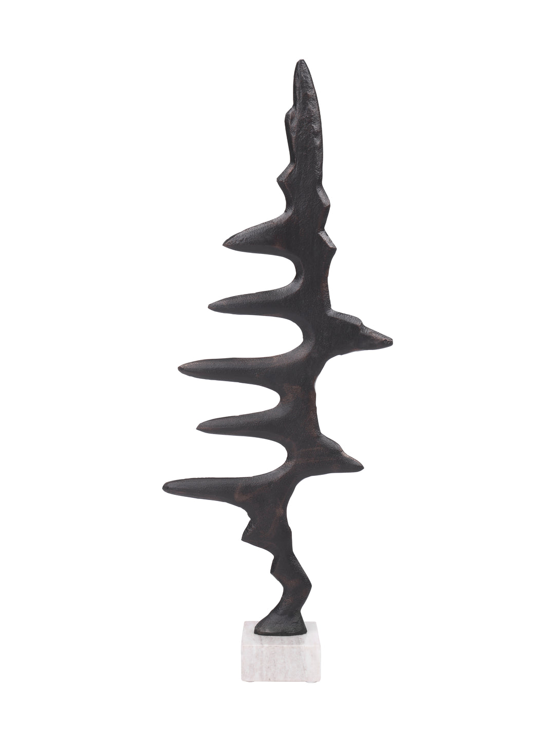 Pulse Antique Black Aluminium Sculpture
