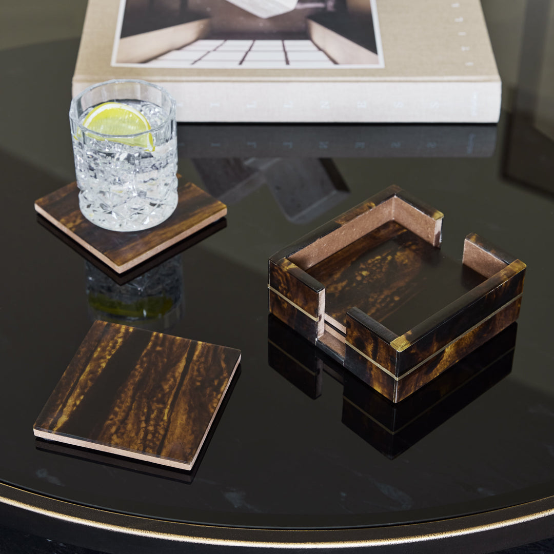 Soraya Set of 4 Resin Coasters