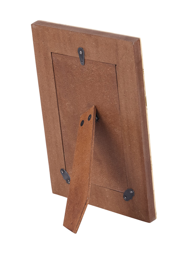 Arden 4x6 Burlwood Resin Photo Frame
