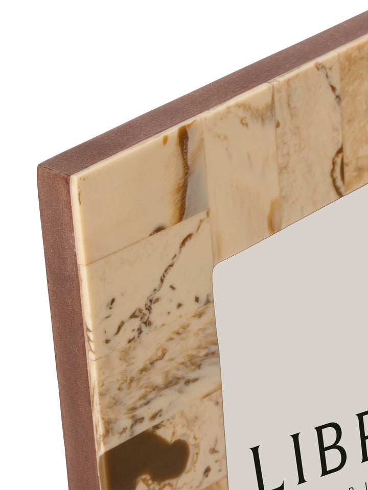 Arden 4x6 Burlwood Resin Photo Frame