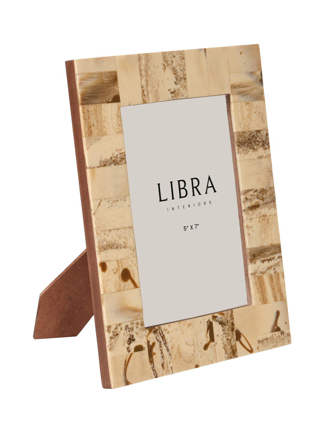 Arden 5x7 Burlwood Resin Photo Frame