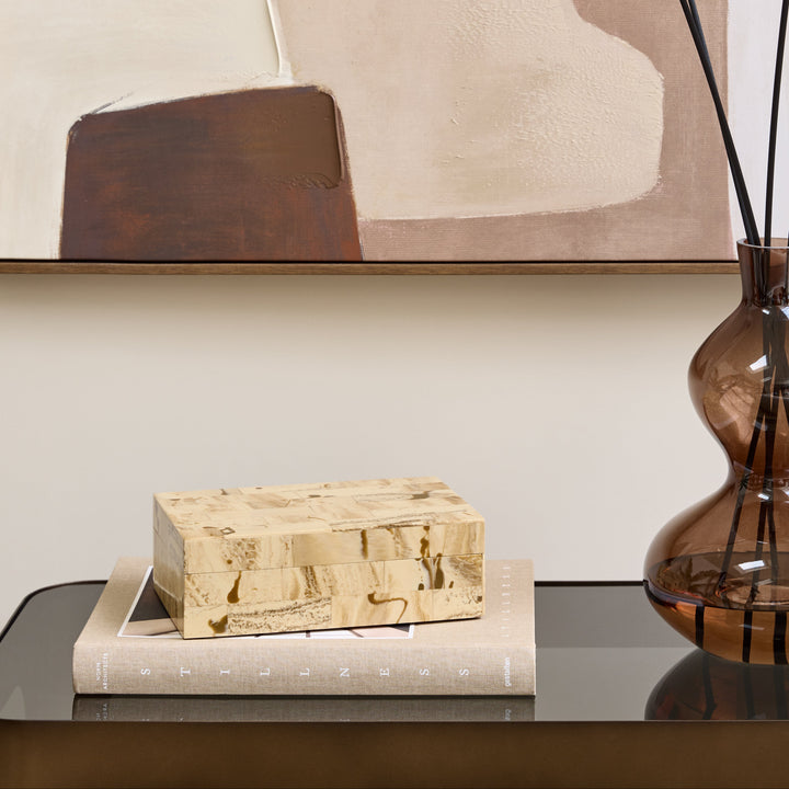 Arden Burlwood Resin Storage Box