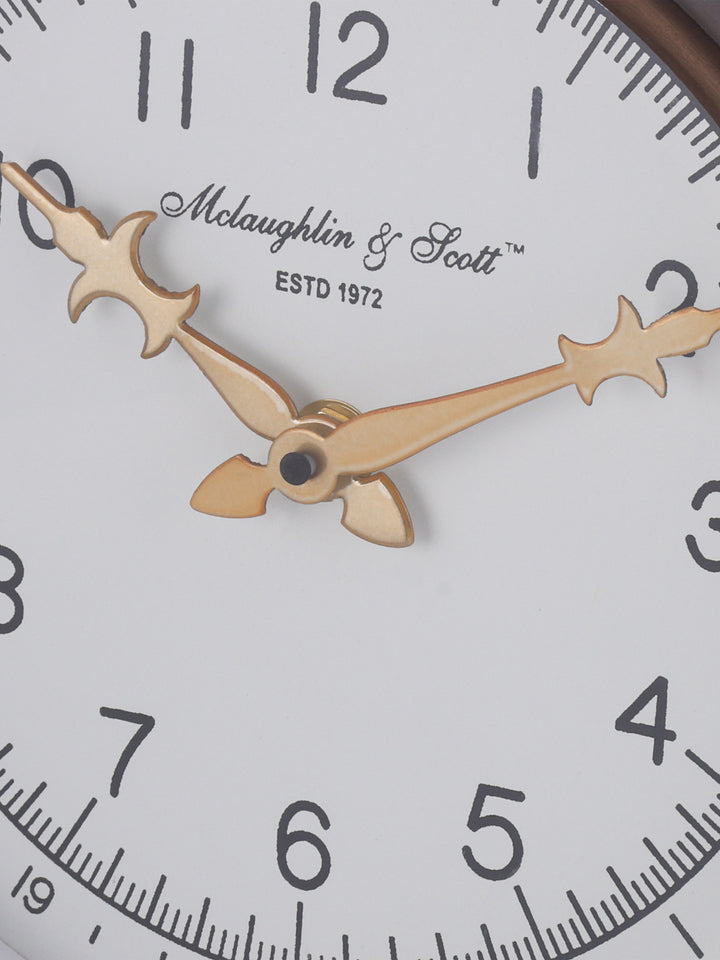 Belmont Aged Bronze & Gold Mantel Clock