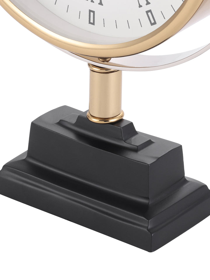 Raventon Gold Pivot Mantel Clock