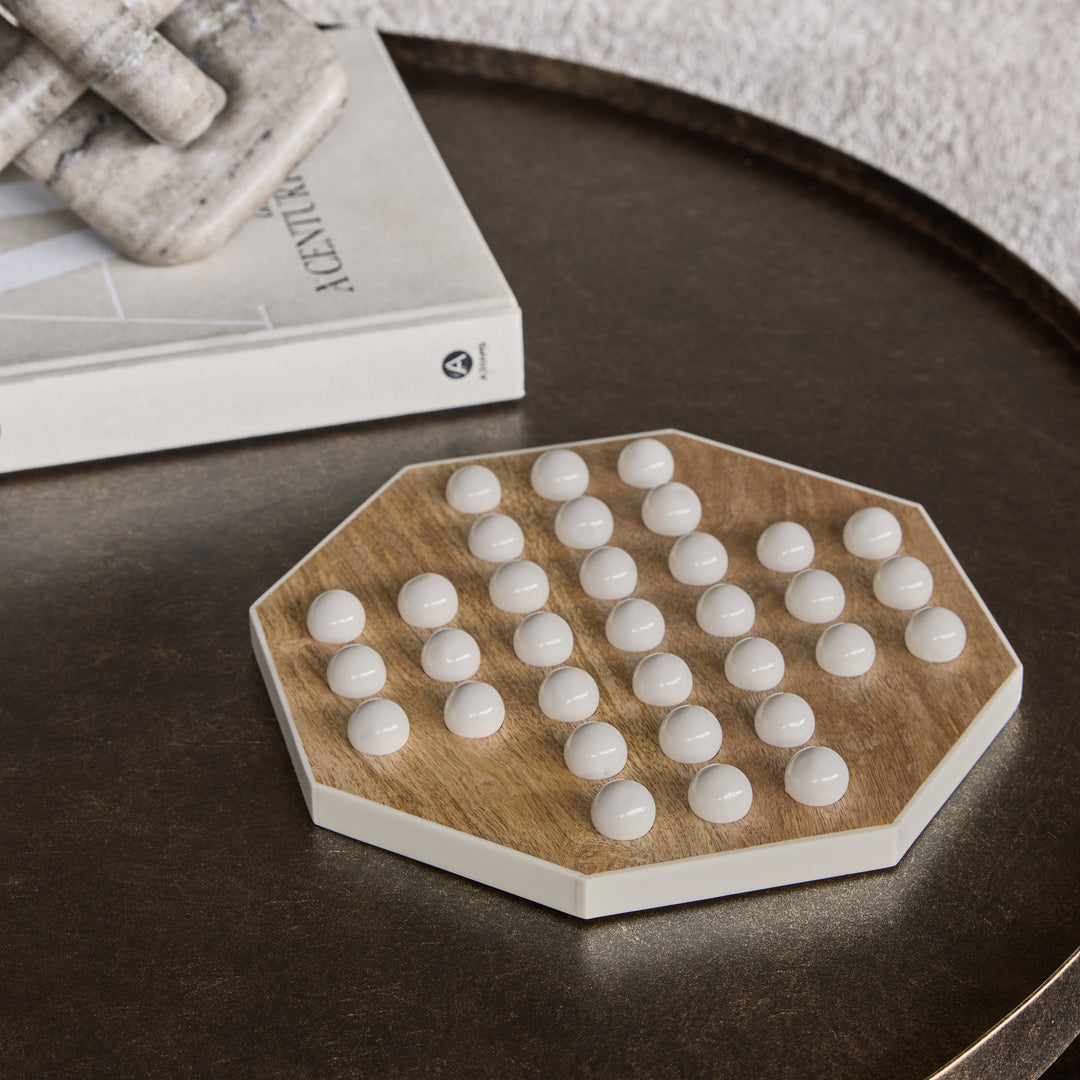 Marlington Wood & Resin Solitaire Game