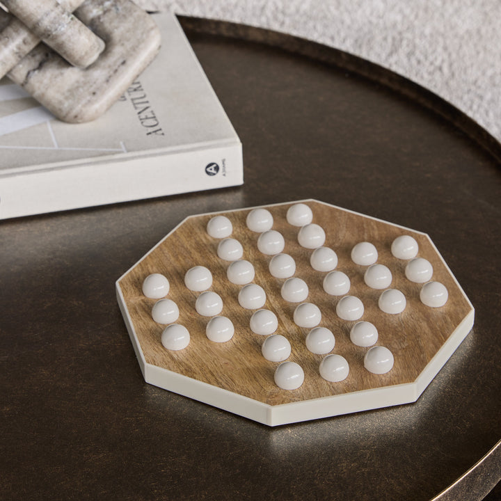 Marlington Wood & Resin Solitaire Game