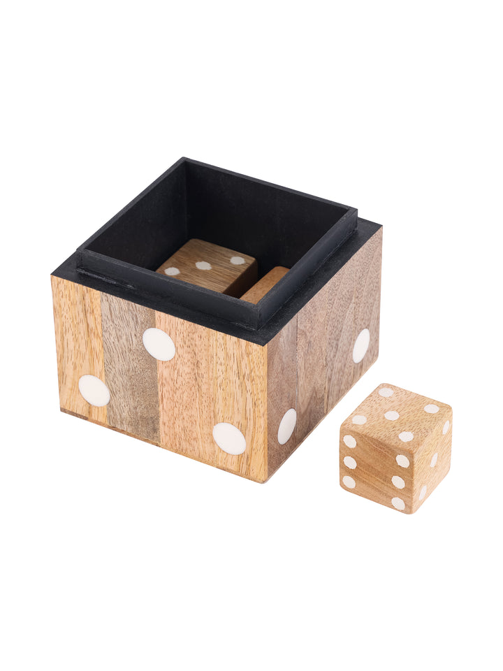 Marlington Wood & Resin Dice Box