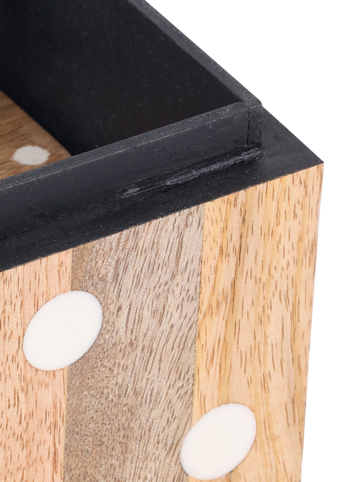 Marlington Wood & Resin Dice Box