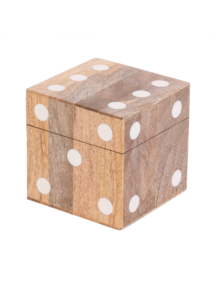 Marlington Wood & Resin Dice Box