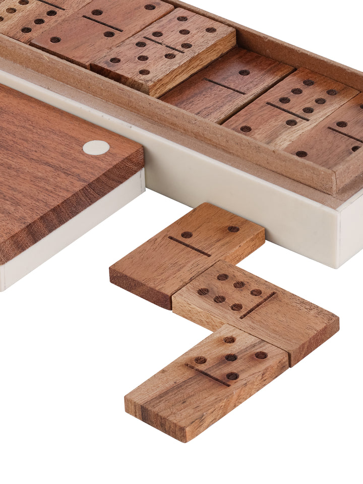 Martin Wood & Resin Domino Set