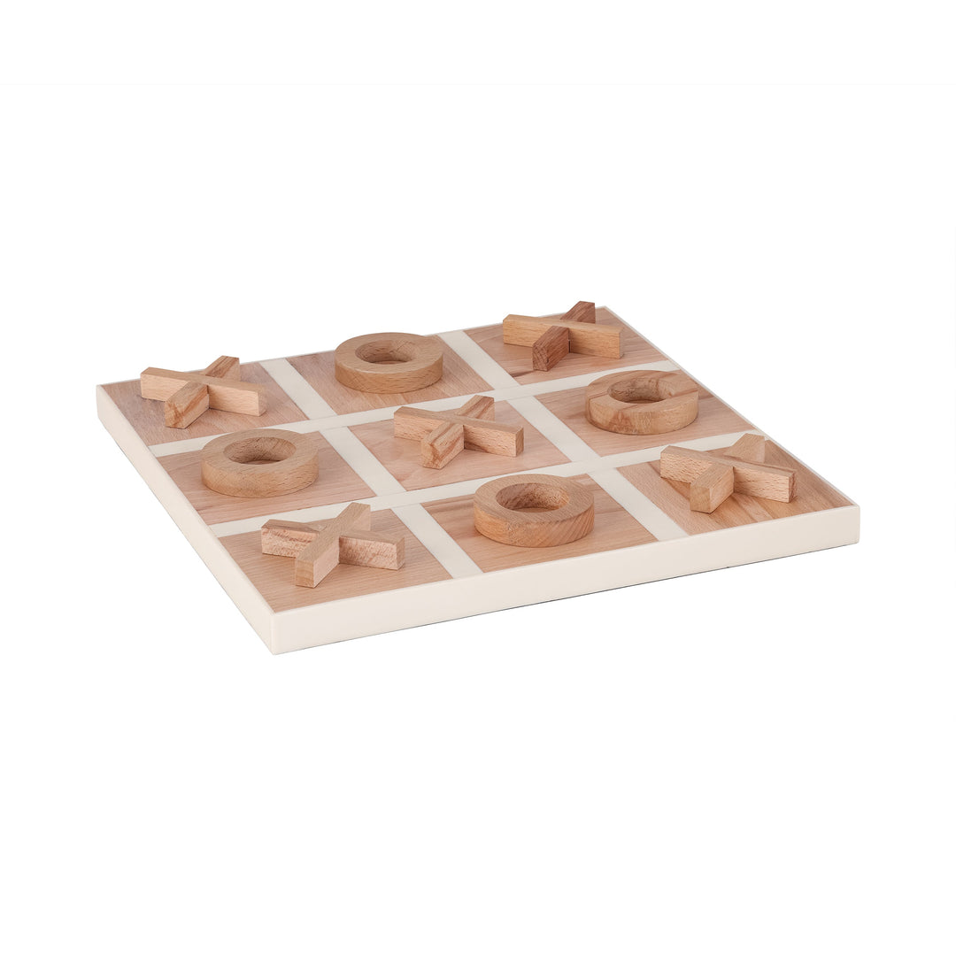 Marlborough Wood & Resin Noughts & Crosses Game