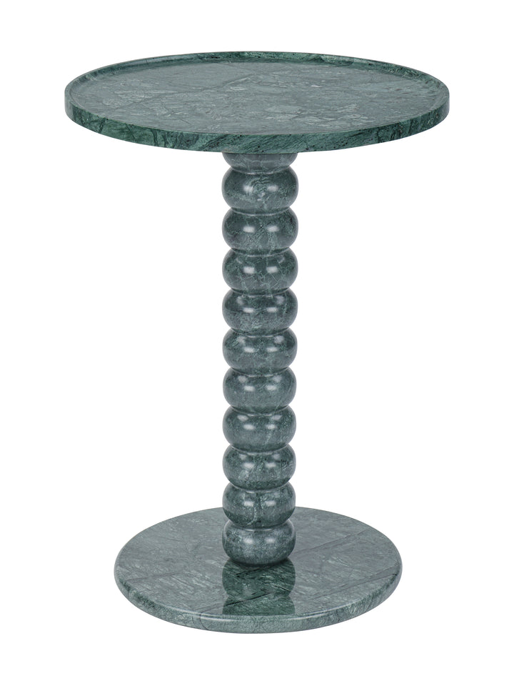 Totem Green Marble Side Table