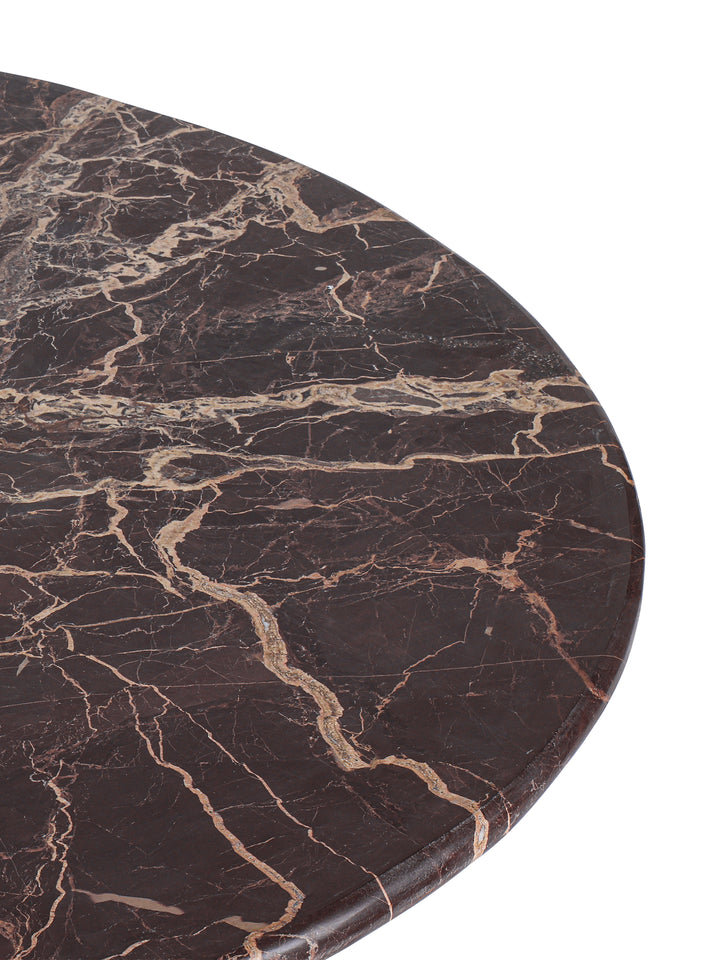 Totem Red Marble Coffee Table