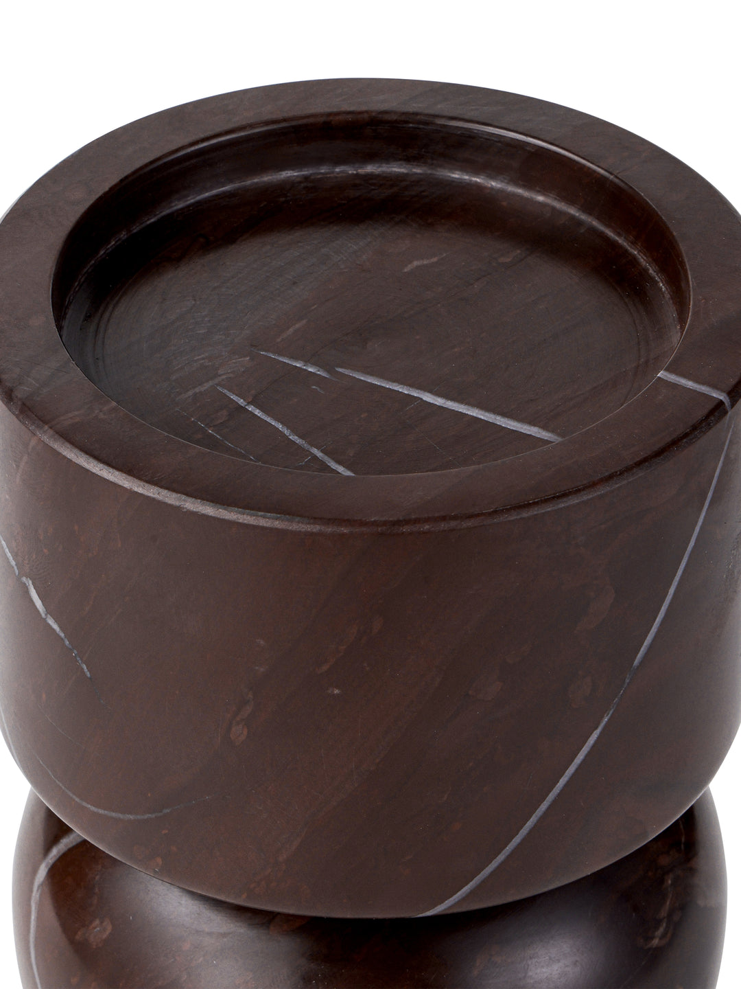 Cassia Red Jasper Large Candle Holder
