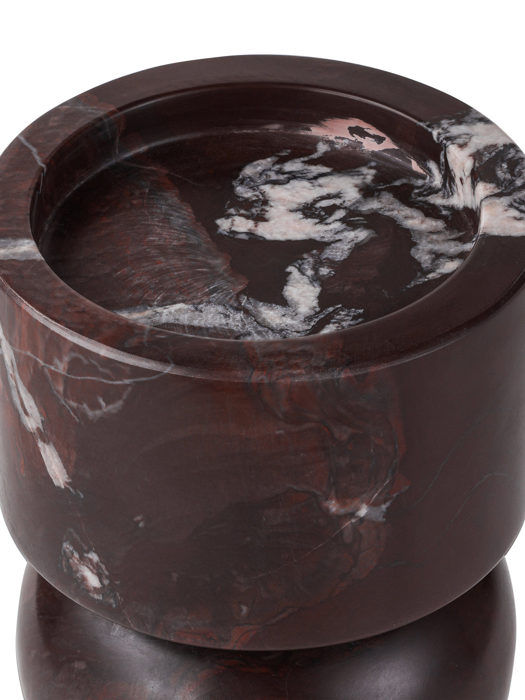 Cassia Red Jasper Medium Candle Holder
