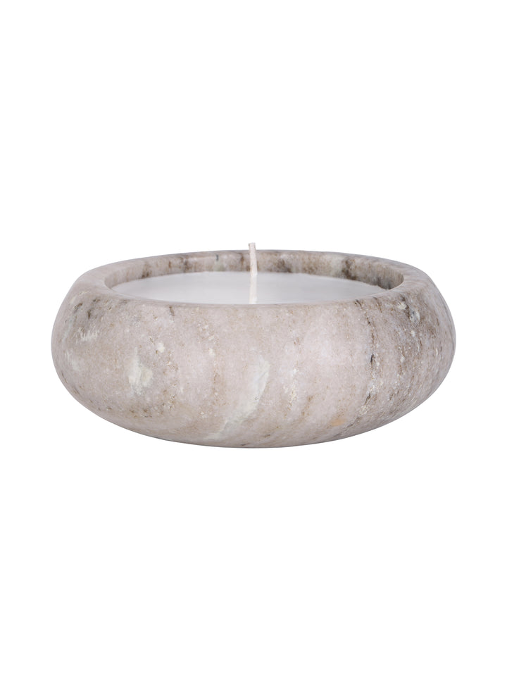 Orla Beige Marble Soy Wax Candle