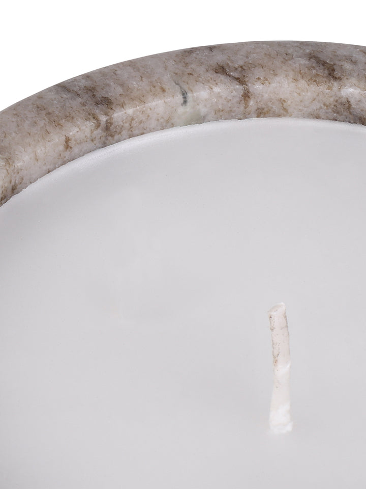 Orla Beige Marble Soy Wax Candle
