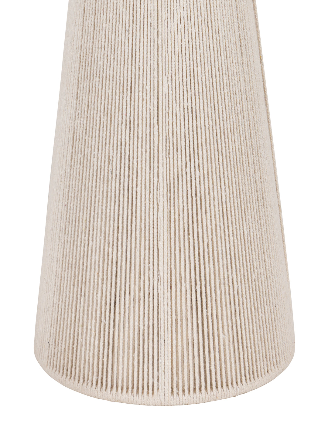 Leina Cotton and Rope Large Table Lamp