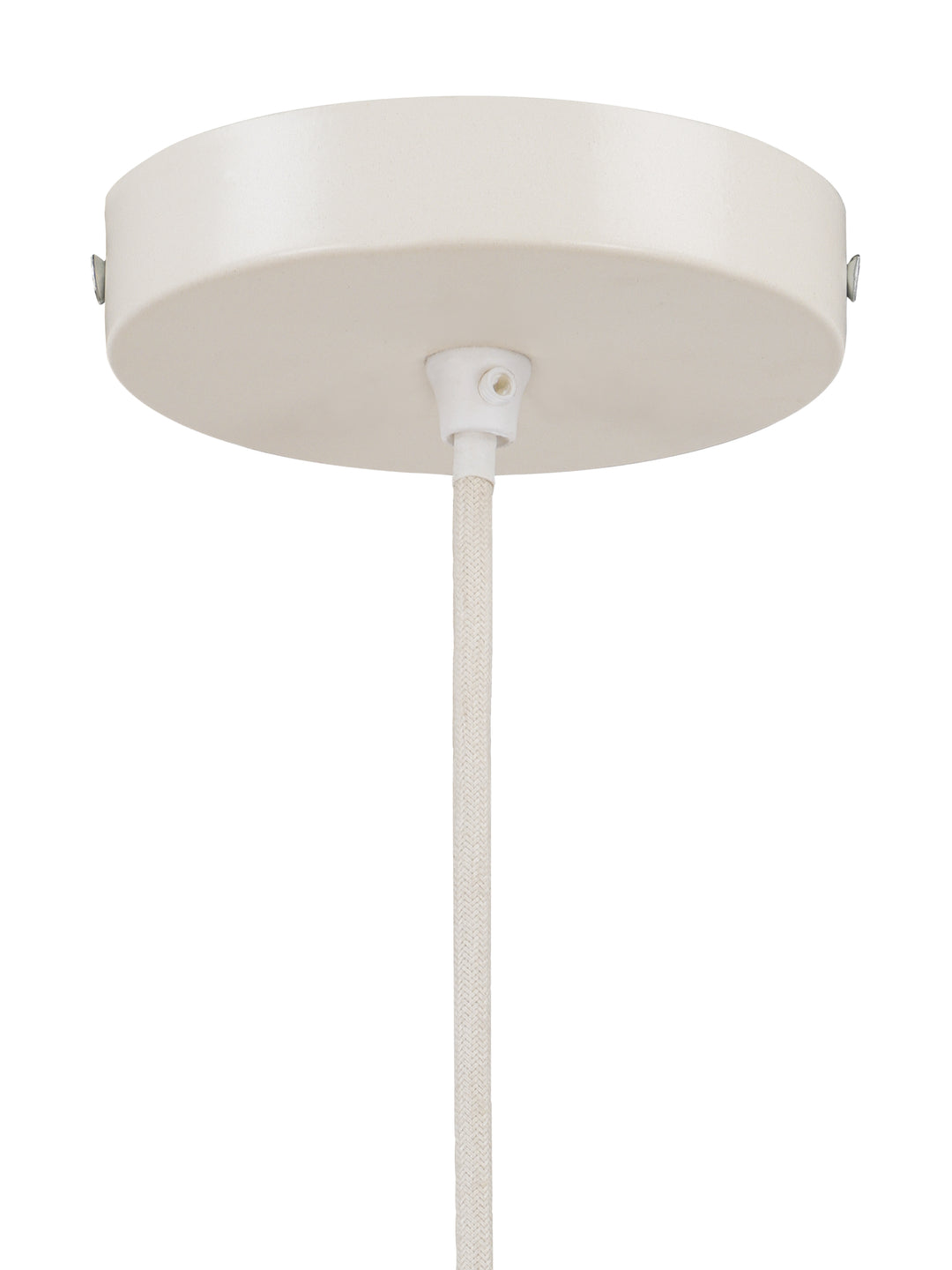Leina Cotton Oval Pendant Light