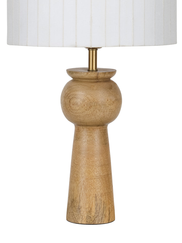 Solden Mango Wood Table Lamp