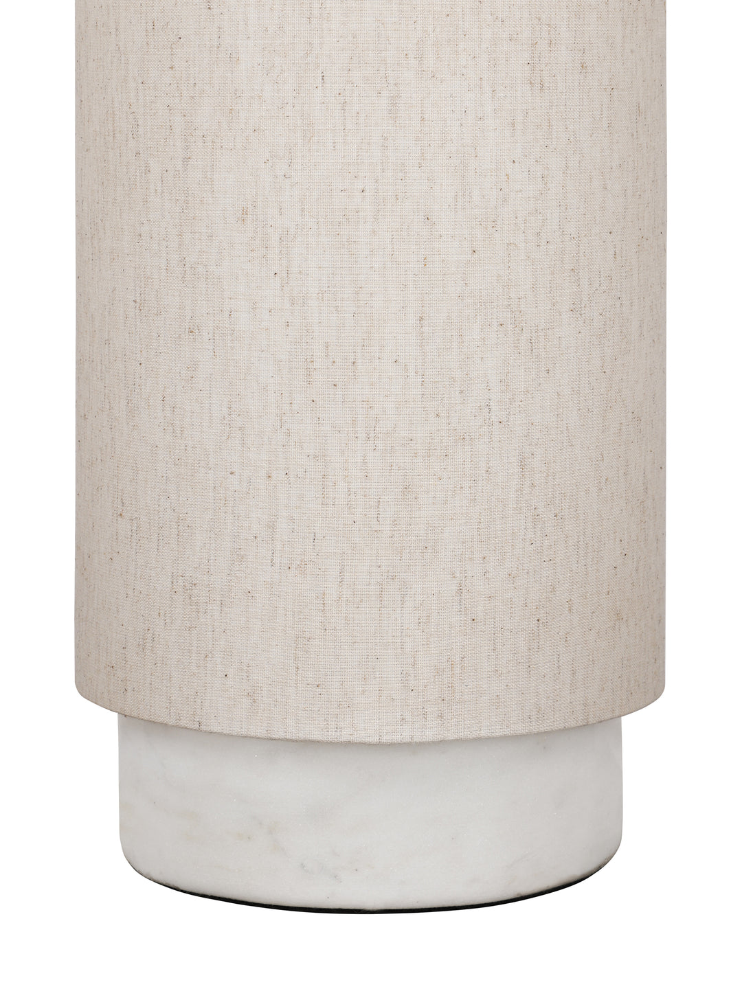 Tawny Marble & Linen Table Lamp