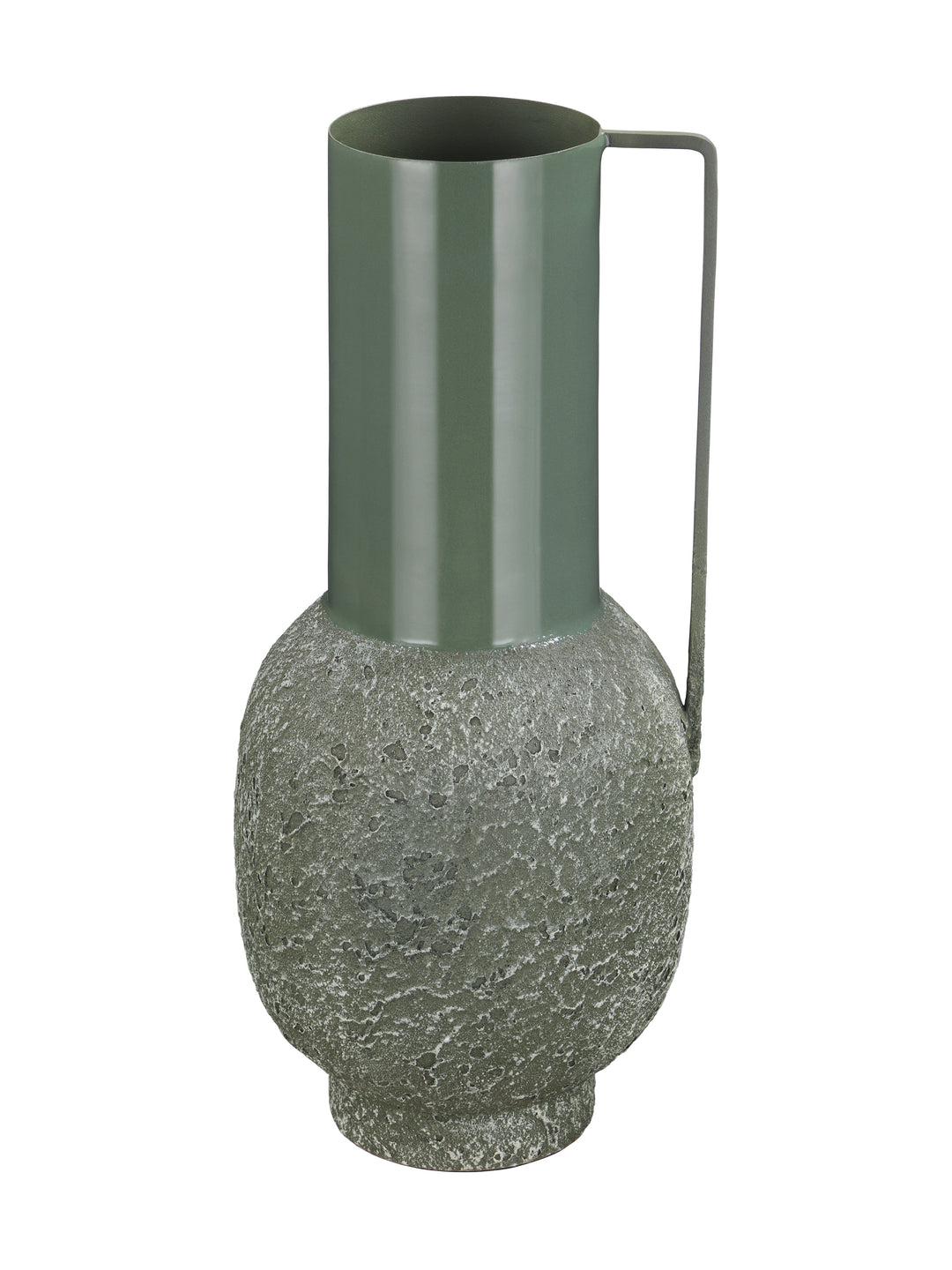 Alora Green Two Texture Vase