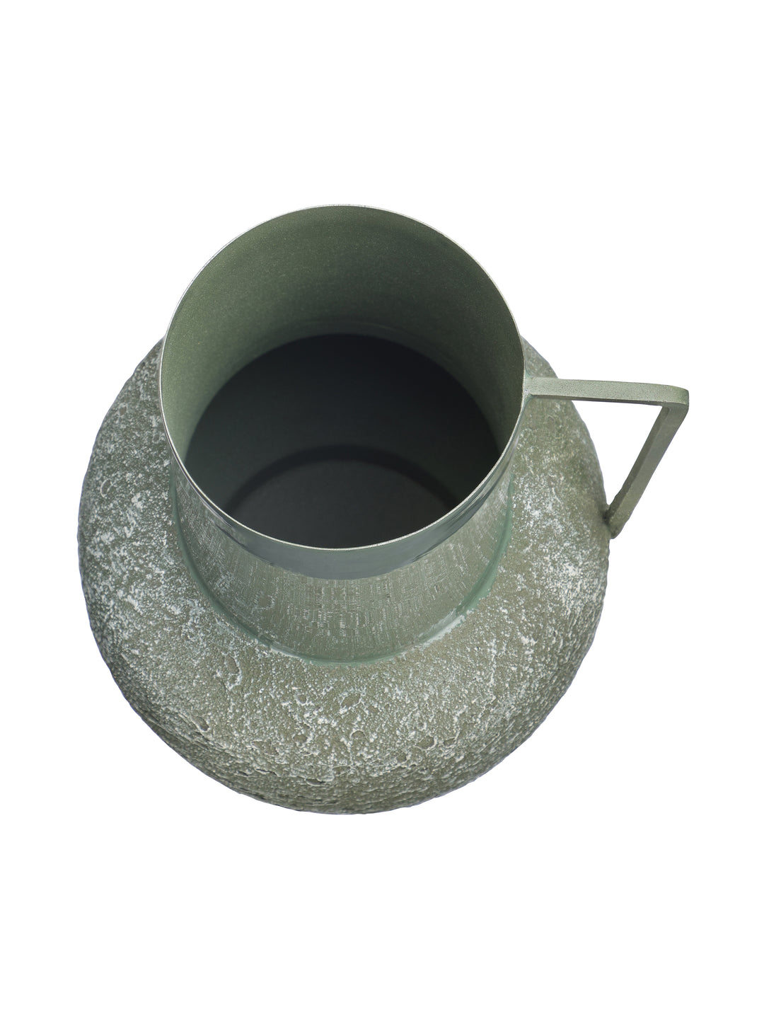 Alora Green Two Texture Vase