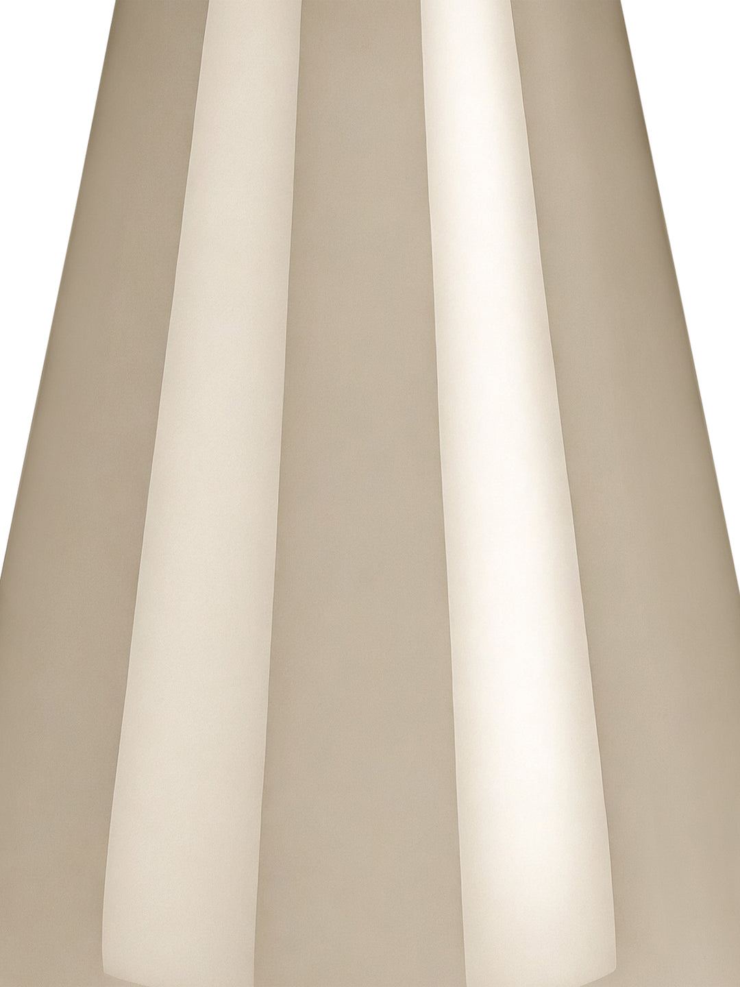 Orvelle Gloss Dome Table Lamp - Beige