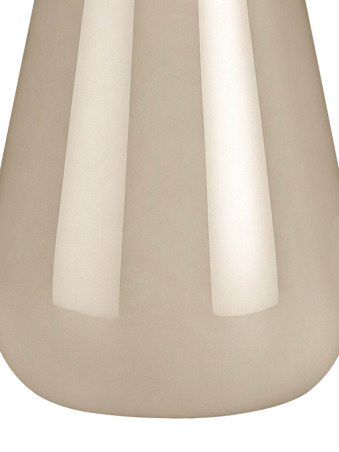Orvelle Gloss Dome Table Lamp - Beige