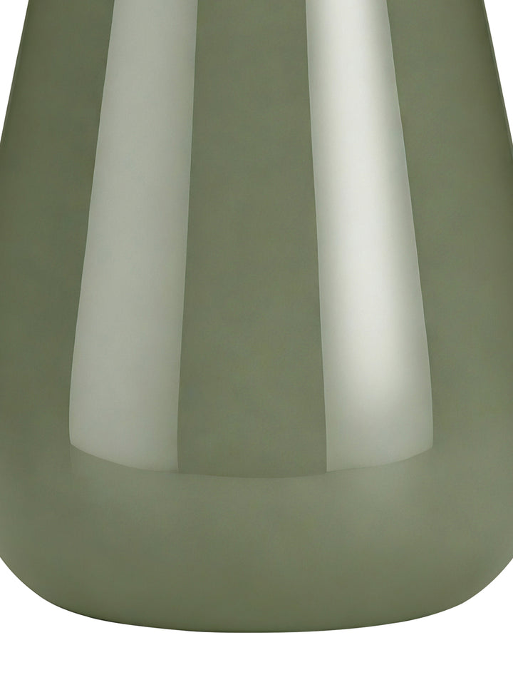 Orvelle Gloss Dome Table Lamp - green