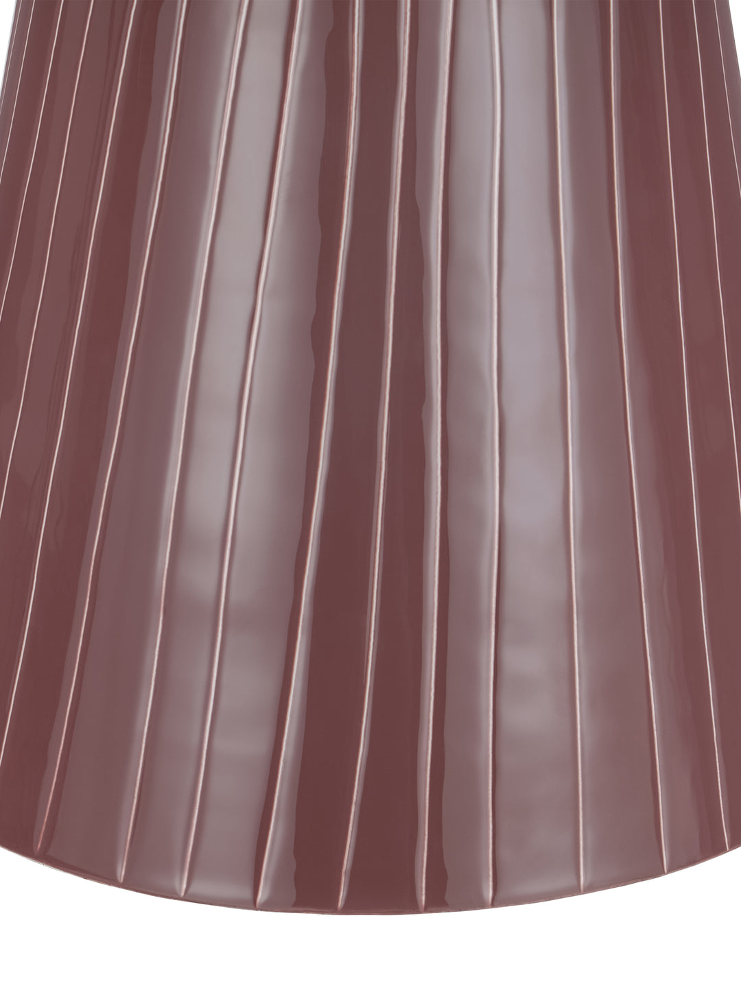 Alvera Dusty Mauve Enamel Side Table