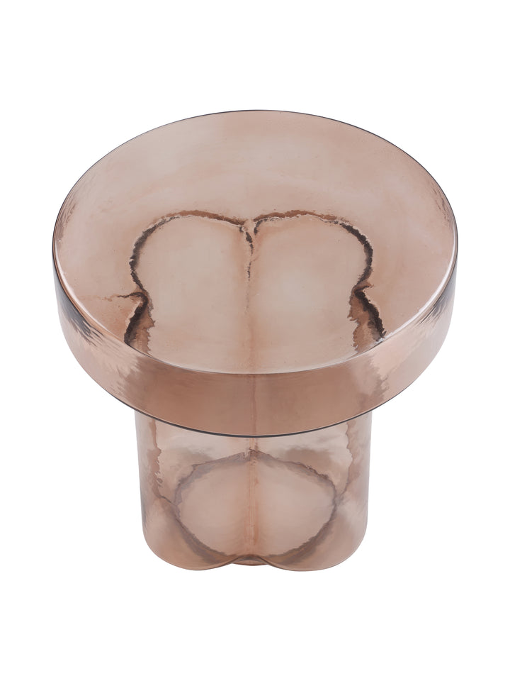 Harwell Smoked Glass Side Table