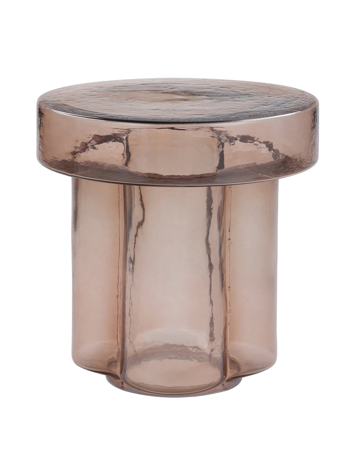Harwell Smoked Glass Side Table