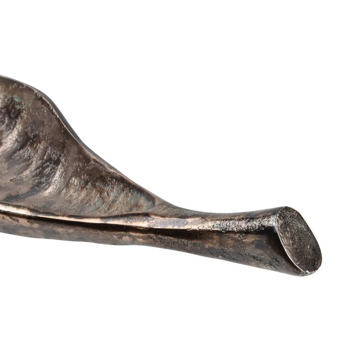 Velmora Aluminium Leaf Bowl